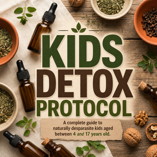 Protocolos Naturais de Desintoxicação — Edição Infantil (Guia Digital)